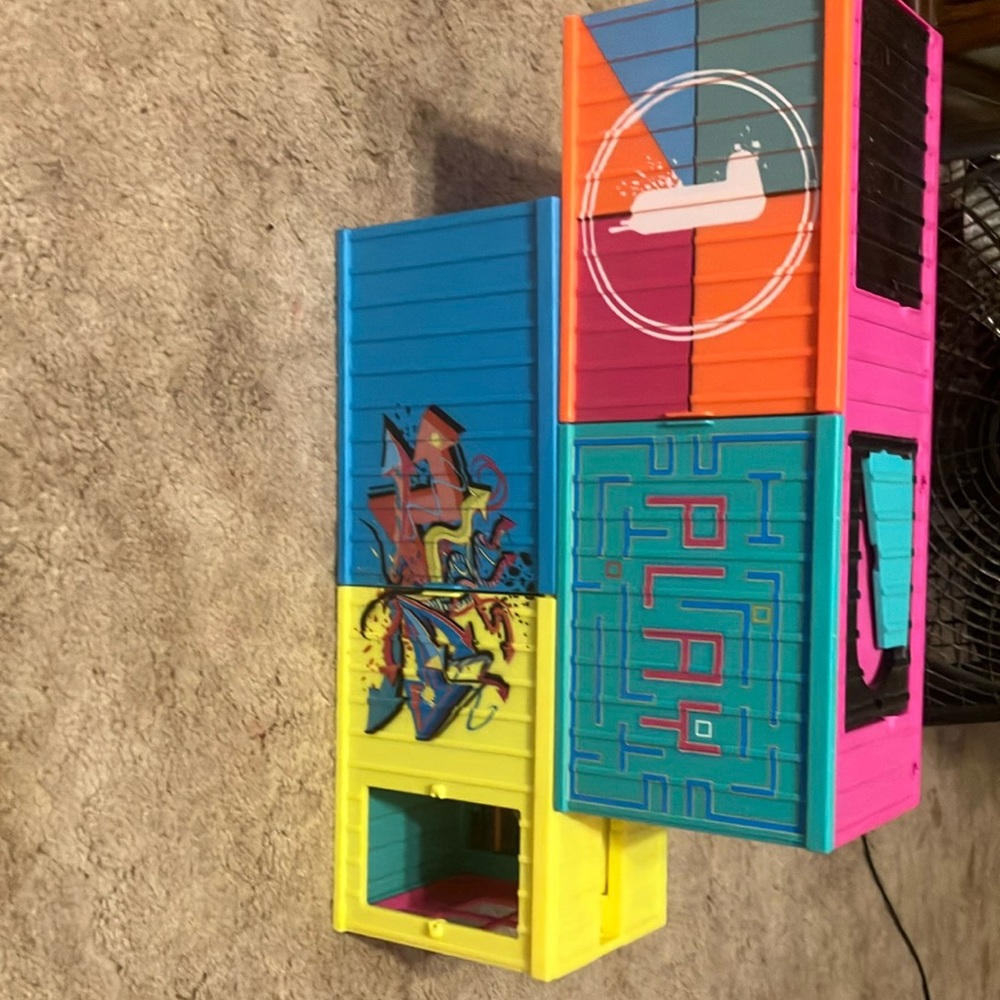 Colorful Kids Toy Storage Box